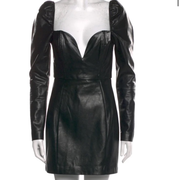 NBD | Dresses | Nbd Leather Dress Size Small | Poshmark